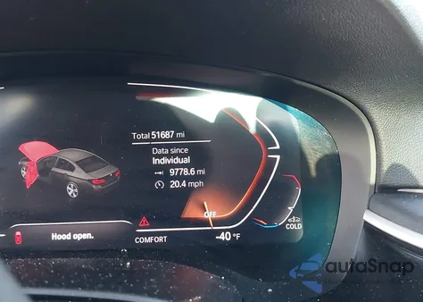 2022 BMW 540 I xDrive из США, поврежденный, VIN WBA73BJ01NWX54655